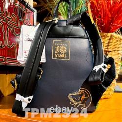 Sac à dos Loungefly lumineux dans le noir pour le 30e anniversaire du Roi Lion dans les parcs Disney 2024