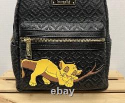 Sac à dos mini Loungefly Disney Le Roi Lion Simba dormant