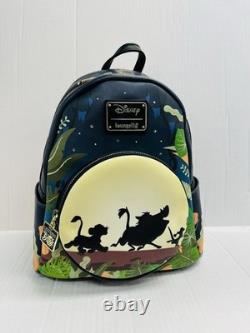 Sac à dos mini Loungefly Disney Le Roi Lion qui brille dans le noir