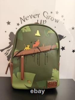 Sac à dos mini Loungefly Roi Lion Jungle Disney exclusif BoxLunch rare