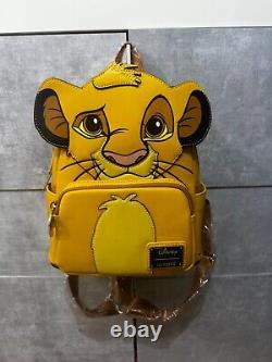 Sac à dos mini exclusif Loungefly Le Roi Lion Simba pour cosplay