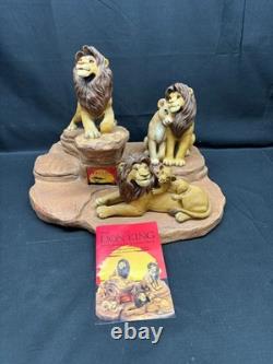 Sandra Brue LE ROI LION Sculptures Sandicast Disney Incomplet