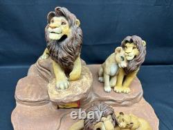 Sandra Brue LE ROI LION Sculptures Sandicast Disney Incomplet