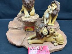 Sandra Brue LE ROI LION Sculptures Sandicast Disney Incomplet