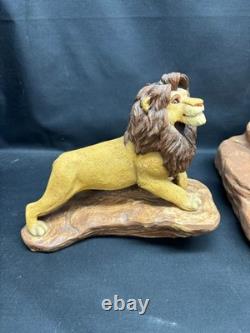 Sandra Brue LE ROI LION Sculptures Sandicast Disney Incomplet