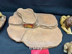 Sandra Brue LE ROI LION Sculptures Sandicast Disney Incomplet