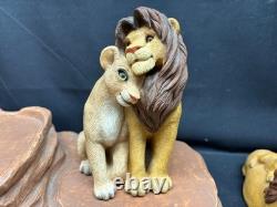 Sandra Brue LE ROI LION Sculptures Sandicast Disney Incomplet