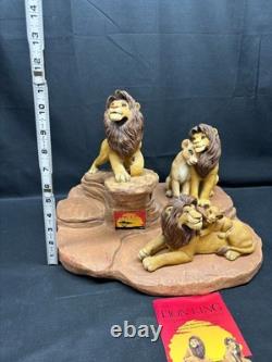 Sandra Brue LE ROI LION Sculptures Sandicast Disney Incomplet