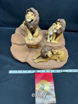 Sandra Brue LE ROI LION Sculptures Sandicast Disney Incomplet