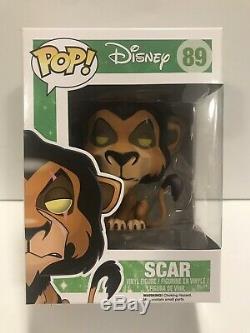 Scar Funko Pop Disney Le Roi Lion # 89 À La Retraite Voûtée