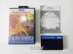 Sega Master System Disney's Le Roi Lion Variante Rare Pourpre Portugaise