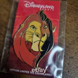 Série de personnages du Roi Lion Disneyland Paris Pin Disney DLP Édition Limitée LE700