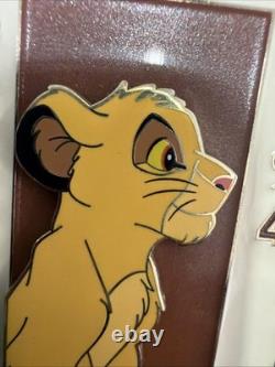 Série de timbres commémoratifs animaux DEC Simba 1994, série 4, Le Roi Lion, édition limitée à 250 exemplaires