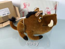 Steiff Animal 355516 Disney Sanglier Le Roi Lion Pumbaa 23Cm. Non utilisé
