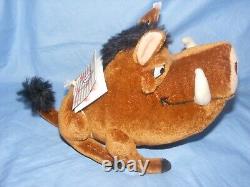 Steiff Disney Le Roi Lion Pumbaa 355516 Édition Limitée Sanglier Neuf En Stock