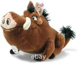 Steiff Disney Le Roi Lion Pumbaa Peluche Édition Limitée 23cm