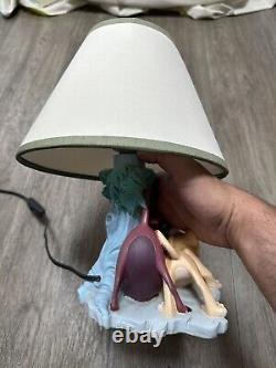 Super Rare 1989 Lion King Lamp Working<br/>	Travail de lampe Lion King 1989 super rare