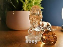 Swarovski 1048265 Disney Lion Roi Mufasa Plus Plaque