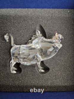 Swarovski 2010 Pumba (Le Roi Lion) Disney Rare, Retiré Boîte #1049784