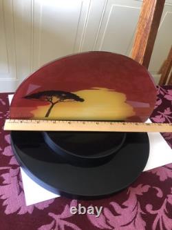 Swarovski Cristal 1075953 Disney Le Roi Lion Présentoir Acrylique Dans Boîte 9100 000 307