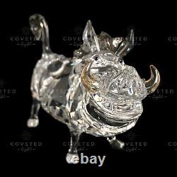 Swarovski Cristal DISNEY ROI LION PUMBAA PHACOCÈNE 1049784 État neuf en boîte Rare