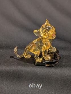 Swarovski Crystal Disney Le Roi Lion Simba Neuf en boîte