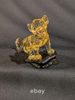 Swarovski Crystal Disney Le Roi Lion Simba Neuf en boîte