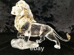 Swarovski Crystal Disney Lion King Mufasa 5 1/2 Long Mint Condition
