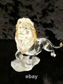 Swarovski Crystal Disney Lion King Mufasa 5 1/2 Long Mint Condition