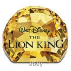 Swarovski Crystal LE ROI LION DE DISNEY - ENSEMBLE COMPLET État neuf - Boîte d'origine