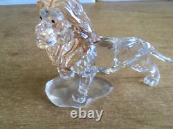 Swarovski Crystal-disney's Lion King Mufasa Mint Condition-pas De Boîte