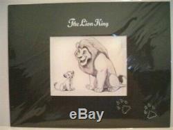Swarovski Disney 2010 Lion King Complete Series 6 Piece Set + Lithograph Bnib