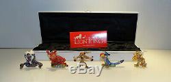 Swarovski Disney Arribas Bros Roi Lion Boxed Set Top Ovp