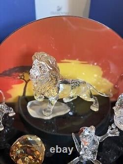 Swarovski Disney Le Roi Lion Ensemble Complet, avec Emballage Original