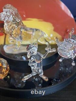 Swarovski Disney Le Roi Lion Ensemble Complet, avec Emballage Original