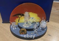Swarovski Disney Le Roi Lion Ensemble Complet, avec Emballage d'Origine