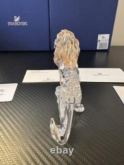 Swarovski Disney Le Roi Lion Mufasa 1048265 – Figurine en cristal retirée de la collection, avec boîte et certificat d’authenticité
