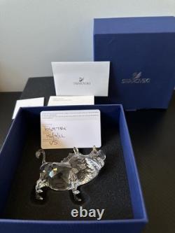Swarovski Disney Le Roi Lion Pumbaa 1049784 Figurine en cristal retirée avec boîte et certificat d’authenticité