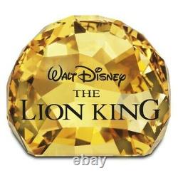 Swarovski Disney Lion King Ensemble Complet De 6 Pièces + Lithographie Bnib Très Rare