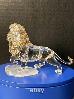 Swarovski Lion Roi Cristal Figurine Mufasa 1048265 Disney