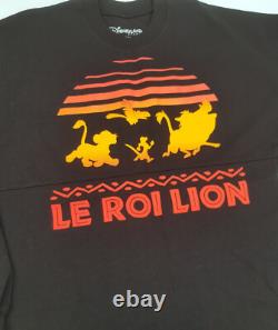 Sweat-shirt Spirit Jersey Disneyland Paris Le Roi Lion Disney Parks pour adultes taille S Top