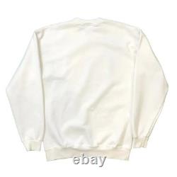 Sweatshirt Vintage des années 90 Disney Le Roi Lion Rafiki Taille M Blanc Pull de Film