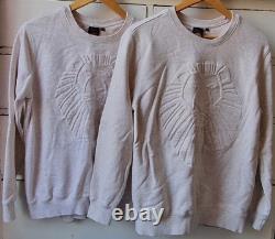 Sweatshirts embossés rares du musical Broadway Le Roi Lion M et L Disney Théâtral