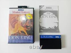 Système maître Sega Disney Le Roi Lion Version Pourpre Portugaise Tectoy