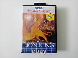 Système maître Sega Disney Le Roi Lion Version Pourpre Portugaise Tectoy