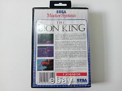 Système maître Sega Disney Le Roi Lion Version Pourpre Portugaise Tectoy