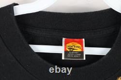 T-shirt à manches courtes vintage années 90 pour homme Disney taille unique imprimé intégral Le Roi Lion USA