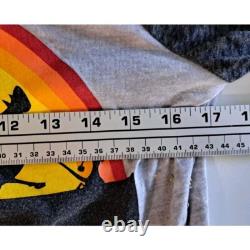 T-shirt de baseball Disney Le Roi Lion Hakuna Matata Femme Taille M Gris Moyen