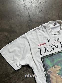 T-shirt graphique Disney du film Le Roi Lion Simba Nala des années 90 de taille XL