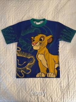 T-shirt pour enfants AOP Disney Le Roi Lion des années 90